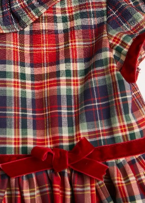 Classic Tartan Girl Christmas Dress
